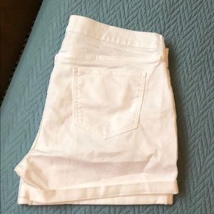 white old navy shorts